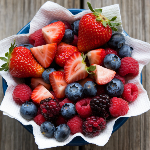 ### Image Keyphrase:
"Greek Yogurt Parfait with Fresh Berries and Granola"