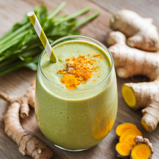 Turmeric and Ginger Detox Smoothie