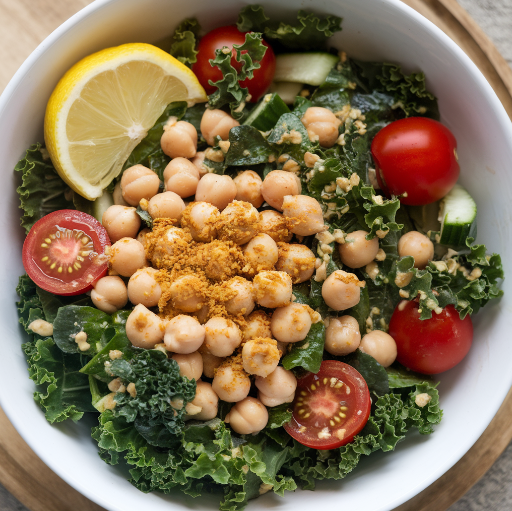 Chickpea and Kale Salad