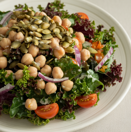 Chickpea and Kale Salad