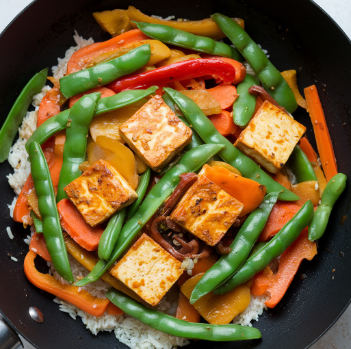 Tofu and Vegetable Stir-Fry