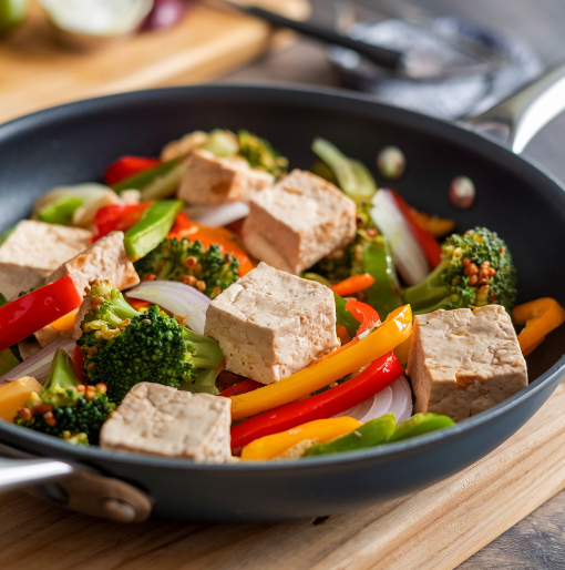 Tofu and Vegetable Stir-Fry