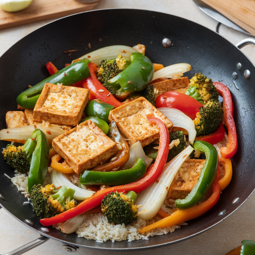 Tofu and Vegetable Stir-Fry