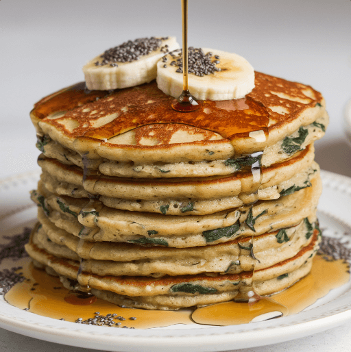 Banana spinach protein pancakes: Nutritious joy for breakfast