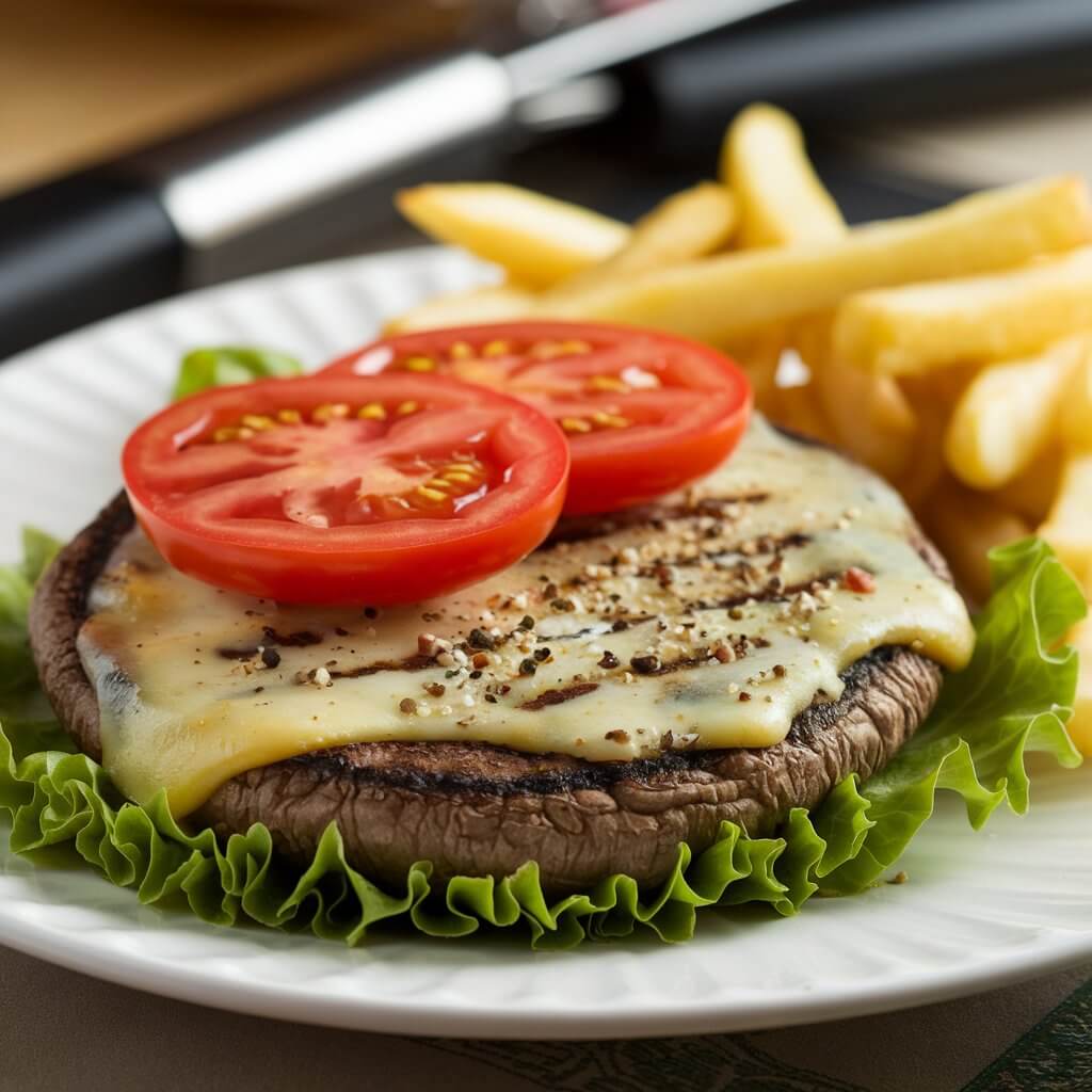 Grilled Portobello Mushroom Burgers - Tasty Plant-Based Meal