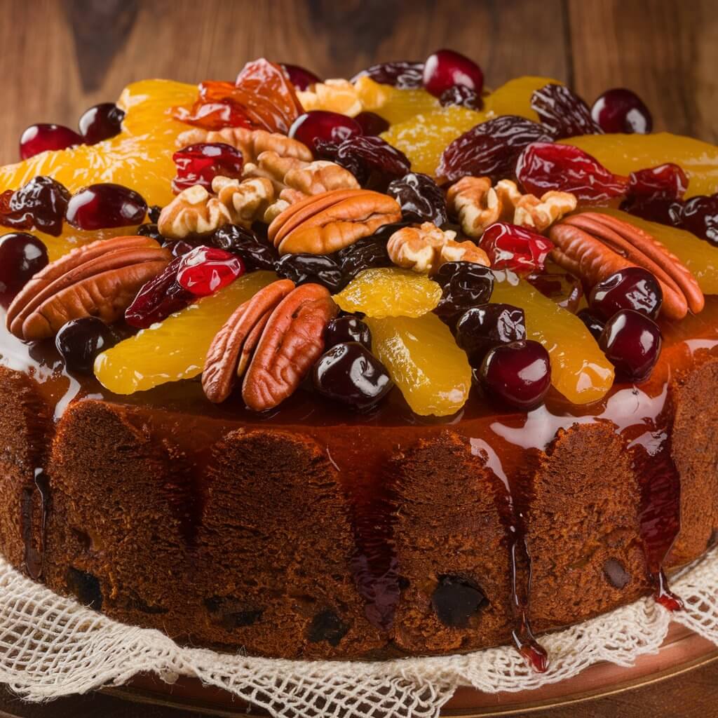 Classic Christmas Fruitcake Recipe