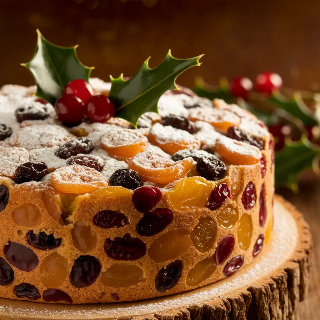 Classic Christmas Fruitcake Recipe